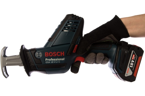 Аккумуляторная сабельная пила Bosch GSA 18 V-LI C 0.601.6A5.002