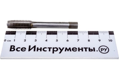 Ручной одинарный метчик для нарезания метрической резьбы Зубр "МАСТЕР" М10x1,5 4-28004-10-1.5
