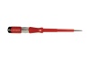 Тестер напряжения STEKKER контактный 100-500V, 12 200 мм, красный, TST500-1 32861