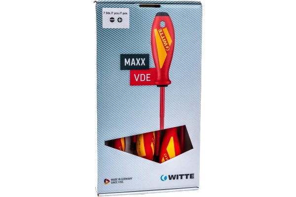 Набор отверток WITTE MAXX VDE PH/SL х 7 шт. 653747216
