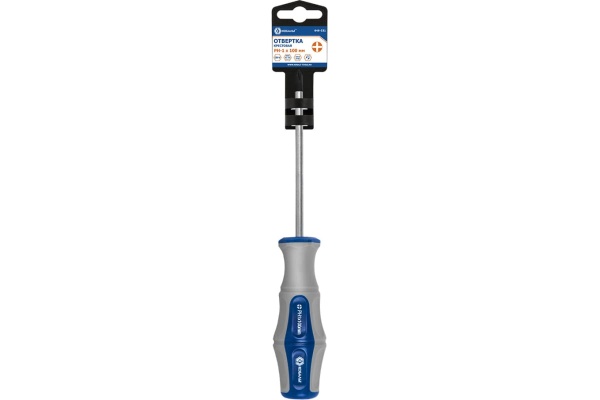 Отвёртка Ultra Grip PH-1 х 100 мм CR-V КОБАЛЬТ 646-331