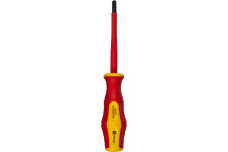 Диэлектрическая отвертка КОБАЛЬТ Ultra Grip FL/PZ-2x100 мм, CR-V, двухкомпонентная рукоятка 799-734