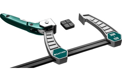 Струбцина KRAFTOOL KL-300/120 быстрозажимная 300/120 мм, тип F, 32019-120-300