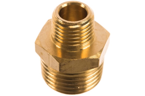 Соединитель резьбовой M1/2"xM1/4" ЭВРИКА ER-MM08/04