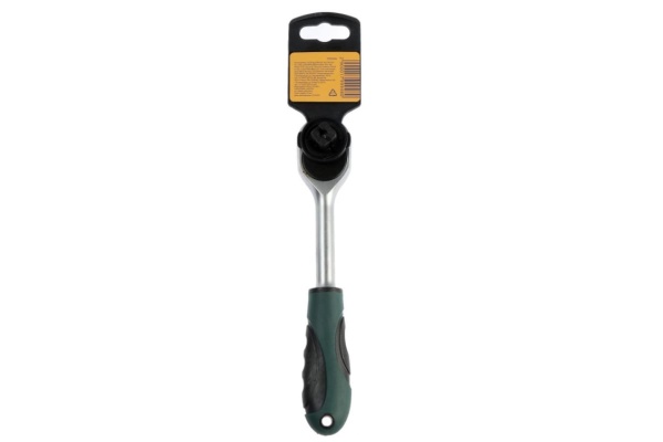 Вороток с трещоткой  ТУНДРА квадрат 3/8", 48 зубов, CrV 1799948