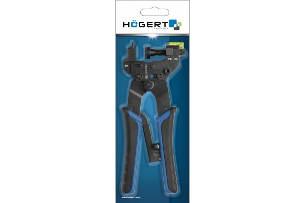 Пресс-клещи для кабелей HOEGERT TECHNIK храповой механизм HT1P198