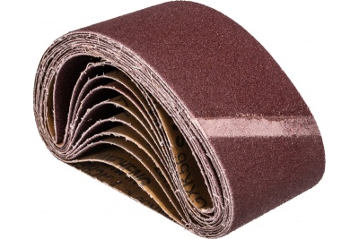 Лента шлифовальная (10 шт; 75х457 мм; P60) ПРАКТИКА 032-874