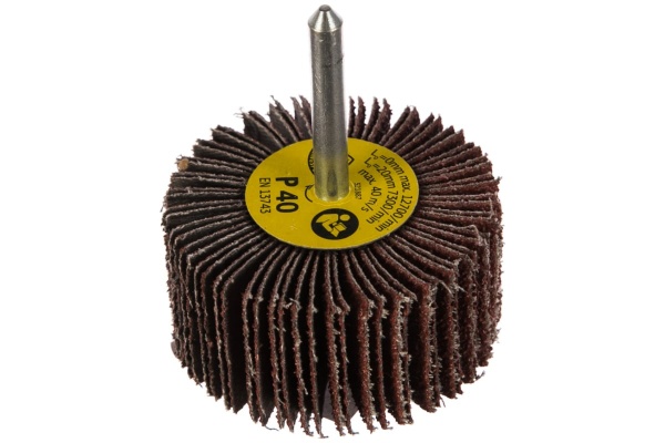Круг шлифовальный лепестковый на шпильке (60х30 мм; 6 мм; Р40) KLINGSPOR 13050