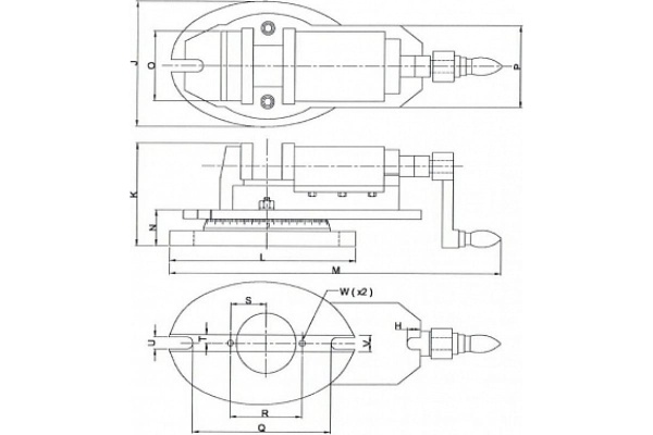 Станочные прецизионные тиски WILTON MMV/SP-150 WI11710EU 150х150