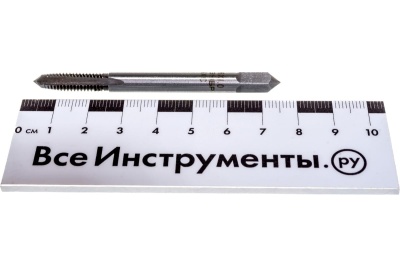 Одинарный метчик для нарезания метрической резьбы Зубр "Мастер" М6x1,0 4-28002-06-1.0