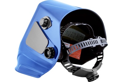 Маска сварщика FOXCRAFT Индиго, фильтр 9700V, без коробки FOXWELD 6568