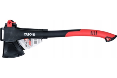 Топор-колун YATO 1600 гр 60 см, нейлоновая прорезиненная ручка YT-80081