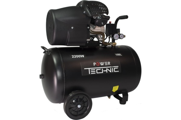 Компрессор POWER TECHNIC коаксиальный, масляный, 220В, 2200Вт  ACD400/100