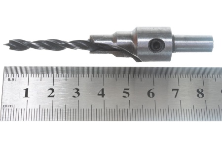 Сверло с зенкером для мебельных стяжек FIT 36431
