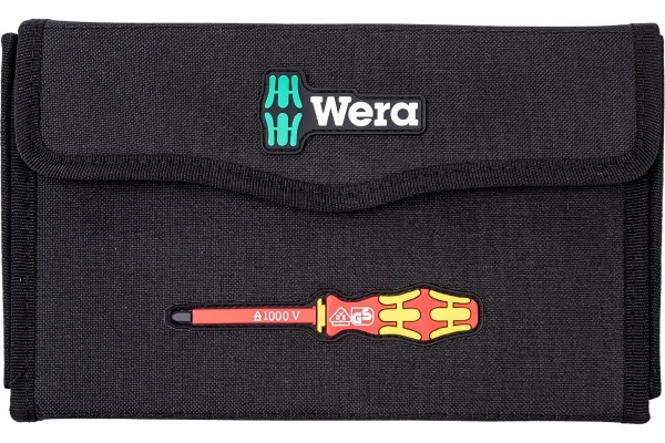Набор из 14 cменных отверток WERA Kraftform Kompakt VDE 17 extra slim 1 VDE WE-136027