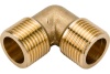 Уголок латунь резьба наружная 3/8" для компрессора Pegas pneumatic 4303
