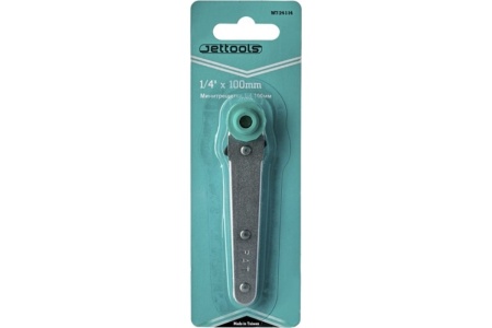 Мини трещотка для бит с реверсом 1/4 100мм Jettools W7-24-1-14