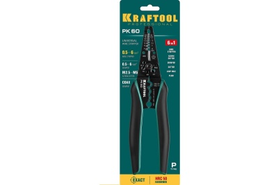Стриппер KRAFTOOL PK-60 многофункциональный, 0.5 - 6 кв.мм 22658