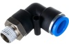 Фитинг угловой для пластиковых трубок (12 мм; 1/4М) ROCKFORCE RF-SPL12-02