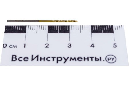 Сверло (2 шт; 1 мм; HSS) по металлу Fit 34310