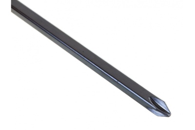 Крестовая силовая отвертка ROCKFORCE PH2.0х125 на пластиковом держателе RF-70220125