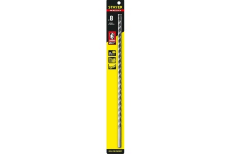 Cверло по бетону STAYER Hercules 8x400 мм 2915-400-08_z01