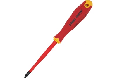 Диэлектрическая отвертка Felo PH 2х100, E-Slim Ergonic 41429390