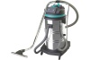 Пылеводосос ТЕМП 80 л, нержавеющий, 220 V, 2200 W, 2 турбины TVC80-2