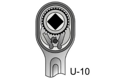 Алюминиевая трещотка с механизмом переключения GEDORE 1/2" 6142700