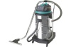 Пылеводосос ТЕМП 80 л, нержавеющий, 220 V, 2200 W, 2 турбины TVC80-2