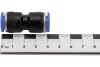 Фитинг-переходник Rockforce для пластиковых трубок 10x10 мм RF-SPU10