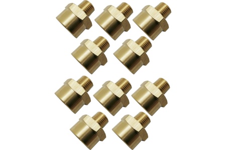 Переходник пневмо (10 шт; 1/4"НР - 1/2"ВР) Профитт 9276140