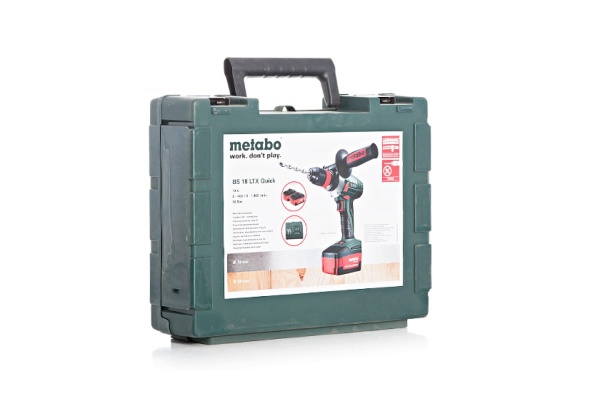 Аккумуляторный винтоверт Metabo BS 18 LTX Quick 602109500