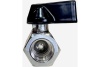 Шаровой кран переходник Pegas pneumatic резьба внутренняя 1/4" FXF  4403