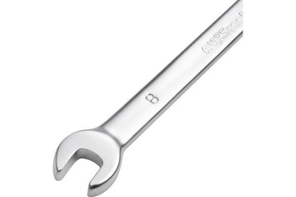 Комбинированный ключ с трещоткой 8мм AV Steel  AV-315008