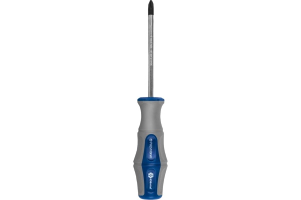 Отвёртка Ultra Grip PH-2 х 100 мм CR-V КОБАЛЬТ 646-355