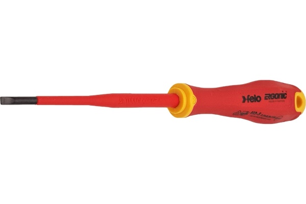 Диэлектрическая отвертка Felo SL 3,5х0,8, E-Slim Ergonic 41393890