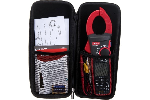 Токоизмерительные цифровые клещи UNI-T UT208B TrueRMS, AC/DC, 1000A, 00-00004257