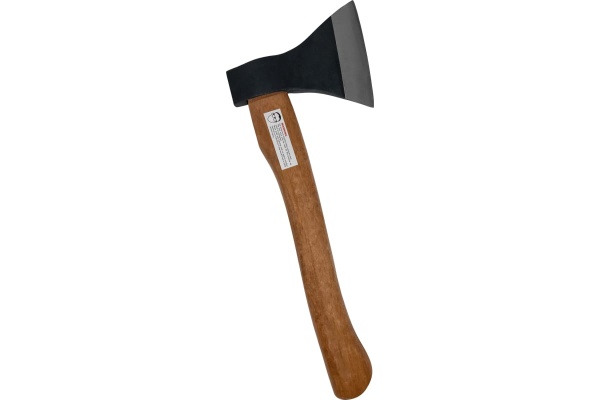 Топор vertextools 600 г, в сборе, кованый, деревянное топорище 10-40-600