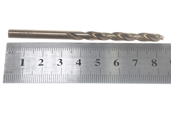 Сверло по металлу (5 мм; HSS-Co; в блистере) ROCKFORCE RF-DB50H