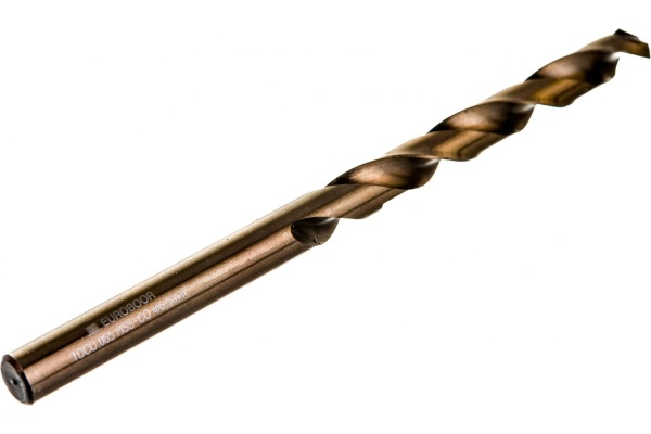 Сверла по металлу кобальтовые HSS-Co (10 шт; 6.5х101х63 мм) EUROBOOR TDCO.065
