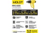 Промышленный фен WMC TOOLS с насадками WMC-DH-HG001
