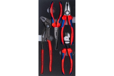 Набор ШГИ KNIPEX COBRA Basic  4 предмета KN-002001V15