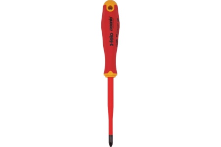 Диэлектрическая отвертка Felo PZ 2х100, E-Slim Ergonic 41529390