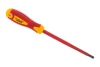 Диэлектрическая отвертка KENDO SL 6.5х1.2 мм, 150 мм, CrV 20406 00000073131