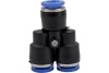 Фитинг Y-образный 6 мм для пластиковых трубок ROCKFORCE RF-SPY06