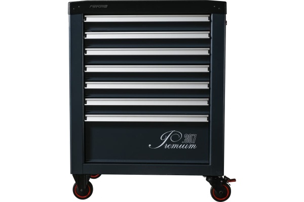 Инструментальная тележка Ferrum Premium с 7 ящиками 12.307-7016/7016