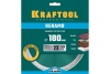 Диск алмазный отрезной сплошной по керамограниту KRAFTOOL Keramo 180х22 мм 36684-180