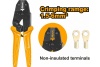 Трещоточные клещи для обжима INGCO INDUSTRIAL 225 мм HRCPL1506