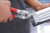 Клещи для гофрирования ERDI 250 мм, самораскрывающиеся, оцинкованные, глубина захвата 28 мм ER-D36